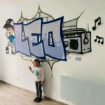 LEO _ CHAMBRE ENFANT GRAFFITI _ CUSTOM _ FOOT _ JAKO CUSTOM