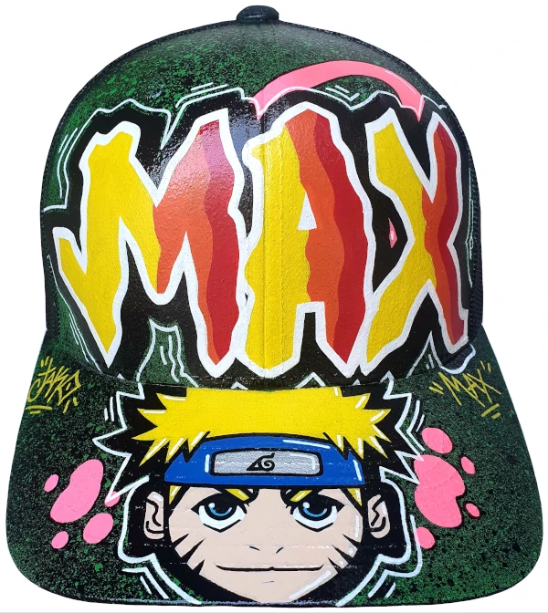casquette graffiti personnalisée max