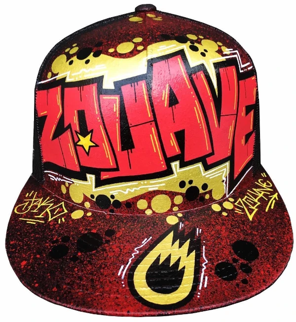 casquette graffiti personnalisée zouave
